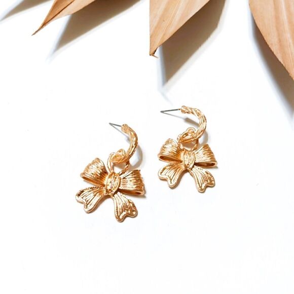 Boho hoop earrings #733 - Picture 2 of 3